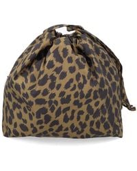 Aspesi - Leopard Print Bag - Lyst
