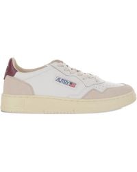 Autry - 'Medalist Low' Suede Sneakers - Lyst