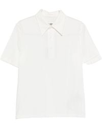 MM6 by Maison Margiela - Logo Cotton Polo Shirt - Lyst