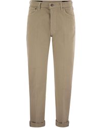 Dondup - Pictogram Vijf Pocket Denim Broek - Lyst