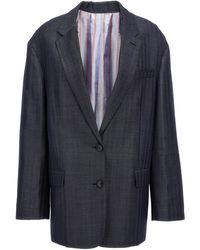Etro - 'Pegaso' Single-Breasted Blazer - Lyst