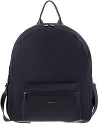 Kiton - Technical Fabric Backpack With Logo - Lyst