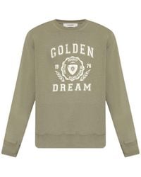 Golden Goose - Logo Cotton Sweatshirt - Lyst