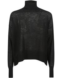 C.t. Plage - Cashmere High Neck Sweater - Lyst