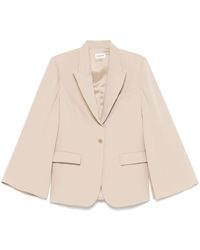 P.A.R.O.S.H. - Single-Breasted Blazer Jacket - Lyst