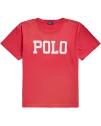 Polo Ralph Lauren - Logo Cotton T-Shirt - Lyst