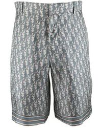 Dior - Oblique-bermudashort - Lyst