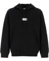 MM6 by Maison Margiela - Cotton Sweatshirt - Lyst