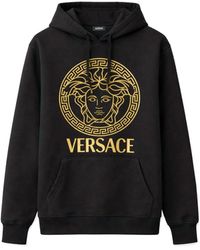 Versace - Medusa Logo Hoodie - Lyst