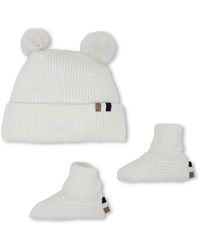 BOSS - Hat Set With Slippers - Lyst