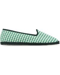 Vibi Venezia - Printed Canvas Ballerinas - Lyst