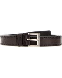 Prada - Nappa Leather Belt - Lyst