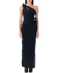Coperni - Asymmetrische Bloemenjurk - Lyst