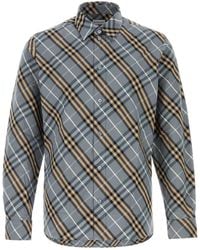 Burberry - Regular Check Shirt - Lyst