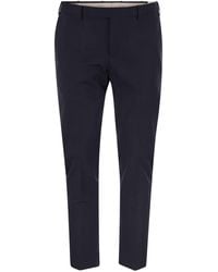 PT Torino - Dieci Stretch Cotton Trousers - Lyst