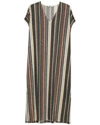 Siyu - Zoe Striped Kaftan Dress - Lyst