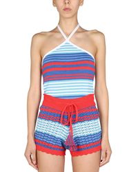 Gallo - Striped Pattern Top - Lyst