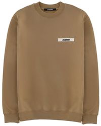Jacquemus - Grosgrain Logo Sweatshirt - Lyst