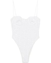 Oséree - Paillettes Balconette Maillot - Lyst