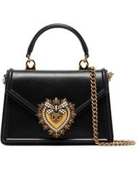 Dolce & Gabbana - Mini Devotion Tote Tas - Lyst