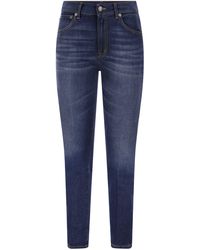 Dondup - Daila Jeans de mezclilla de estiramiento orgánico - Lyst