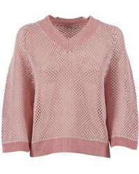 Peserico - Knitted Sweater - Lyst