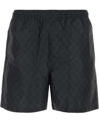 Gucci - Printed Swim Shorts - Lyst