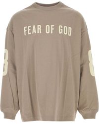 Fear Of God - Dove Cotton Oversize T Shirt - Lyst