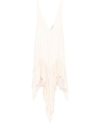 The Attico - Das Attico Georgette Mini -Kleid - Lyst