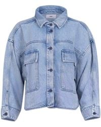 SOLOTRE - Chaqueta hecha de mezclilla. - Lyst