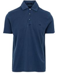 Fay - T -Shirts und Polos Blau - Lyst