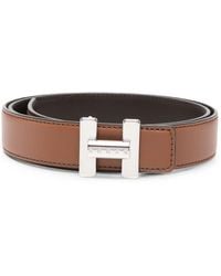 Hogan - Leather Belt - Lyst