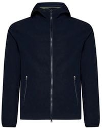 Herno - Hooded Jersey Jacket - Lyst