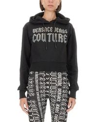 Versace Jeans Couture - Sweatshirt With Logo - Lyst