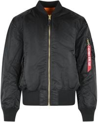 Alpha Industries - 'Ma-1 Heritage' Reversible Nylon Bomber Jacket - Lyst