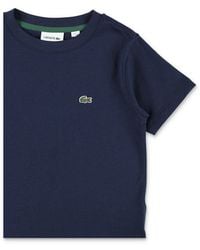 Lacoste - T-shirts En Polo's Blauw - Lyst