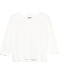 Base London - Linen Crewneck Sweater - Lyst