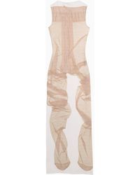 Acne Studios - Printed Sleeveless Long Dress - Lyst