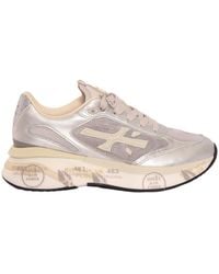 Premiata - Baskets Moerund Argent - Lyst