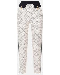 Elisabetta Franchi - Cropped Trousers - Lyst