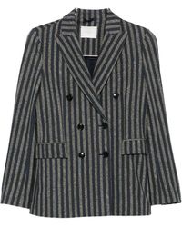 Circolo 1901 - Cotton Double Breasted Jacke - Lyst