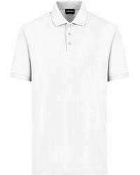 Giorgio Armani - Piqeut Cotton Polo Shirt - Lyst