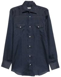 Sartorio Napoli - Linen Shirt - Lyst