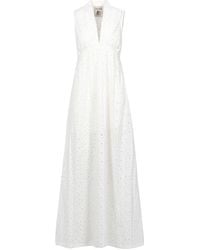 Semicouture - Jurken Wit - Lyst