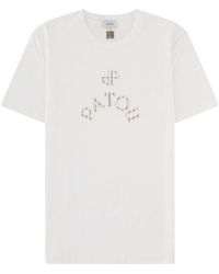 Patou - Logo Crew Neck T-Shirt - Lyst
