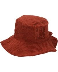Jacquemus - Cappelli Uomo Cotone Marrone/Terracotta - Lyst