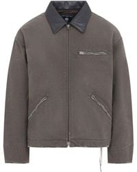 MASTERMIND WORLD - Stone Washed Work Jacket - Lyst