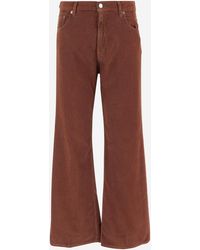 Haikure - Ribbed Cotton Velvet Pants - Lyst
