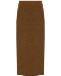 Max Mara - Sonni Knitted Skirt - Lyst