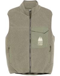 Maison Kitsuné - Casual Fleece Sleeveless Vest Clothing - Lyst